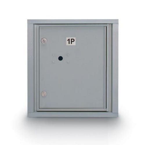 CAD Drawings American Postal Manufacturing Co. Standard 4C Mailbox with (1) Parcel Locker
